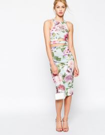 asos two piece dress