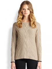 WornOnTV: Emily’s taupe cable knit sweater on Revenge | Emily VanCamp ...