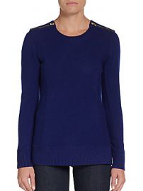 WornOnTV: Emma’s navy blue sweater with zip shoulders on Once Upon a ...