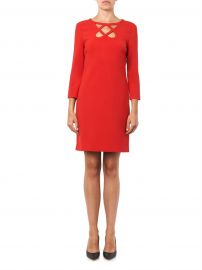 WornOnTV: Tina’s red cutout dress on Glee | Jenna Ushkowitz | Clothes ...