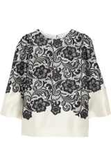 WornOnTV: Olivia’s black and white lace top on Scandal | Kerry ...