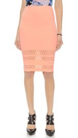 WornOnTV: Ivy’s pink cutout crop top and skirt set on The Bold and the