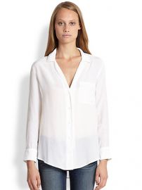 silk pj shirt