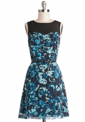 WornOnTV: Padma’s blue floral dress and black bag on Revenge | Clothes ...