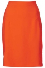 WornOnTV: Tina’s blue and orange striped top and orange skirt on Glee ...