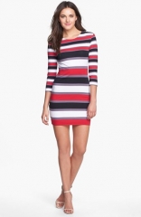 WornOnTV: Carrie’s striped long sleeve dress on The Carrie Diaries ...