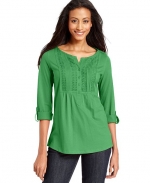 macys green blouses