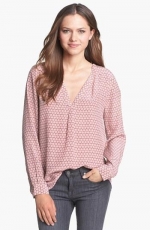 WornOnTV: Benita’s blush pink honeycomb print blouse on House of Lies ...