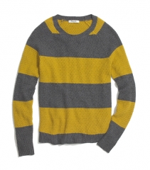 WornOnTV: Tessa's yellow and grey striped sweater on Suburgatory ...