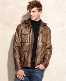 macys michael kors leather jacket