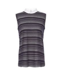 WornOnTV: Joan’s navy blue striped top with collar on Elementary | Lucy ...