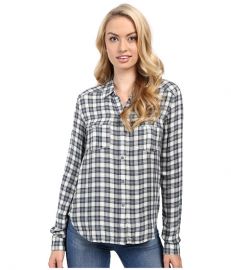 WornOnTV: The Real Eleanor’s grey checked shirt on The Good Place ...