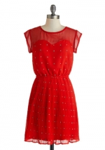 WornOnTV: Annie’s red printed dress on Community | Alison Brie ...