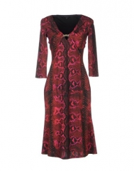 WornOnTV: Carmen’s red snake print keyhole dress on Devious Maids ...