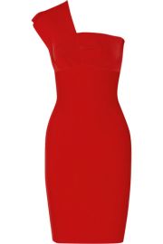 WornOnTV: Felicity’s red one-shoulder dress on The Flash | Emily Bett ...