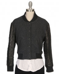 WornOnTV: Kate’s bomber jacket with studded sleeves on Trophy Wife ...