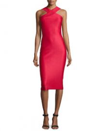 WornOnTV: Phyllis’s red cross-neck dress on The Young and the Restless ...