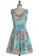 WornOnTV: Bernadette’s blue floral dress and pink cropped cardigan on ...