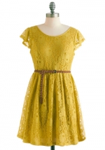 WornOnTV: Belle’s yellow lace dress on Once Upon A Time | Emilie de ...